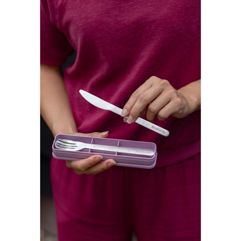 Brabantia Make &Amp; Take Bestekset 3-Delig Roze