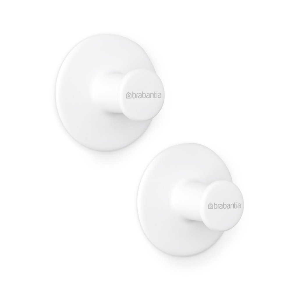 Brabantia Renew Handdoekhaakjes 2 Stuks Wit