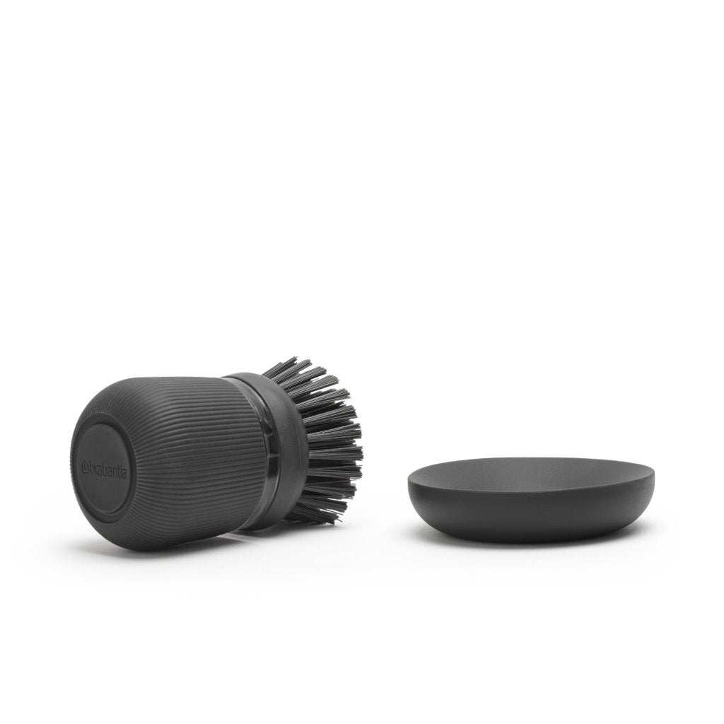 Brabantia Sinkside Afwasborstel Met Zeepreservoir Zwart