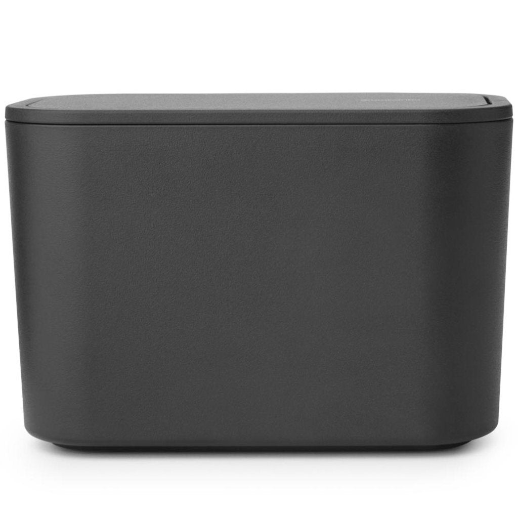 Brabantia Mindset Badkamer Afvalbakje Donkergrijs