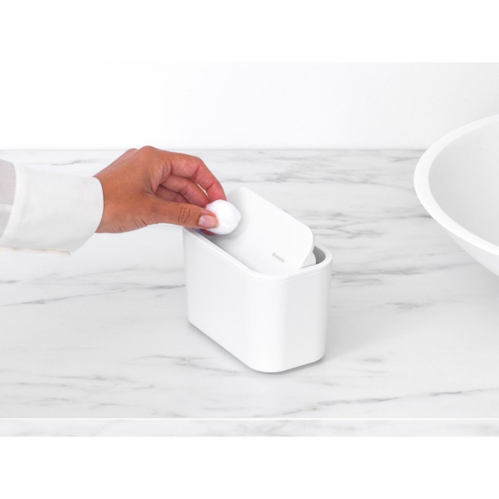 Brabantia Mindset Badkamer Afvalbakje Wit