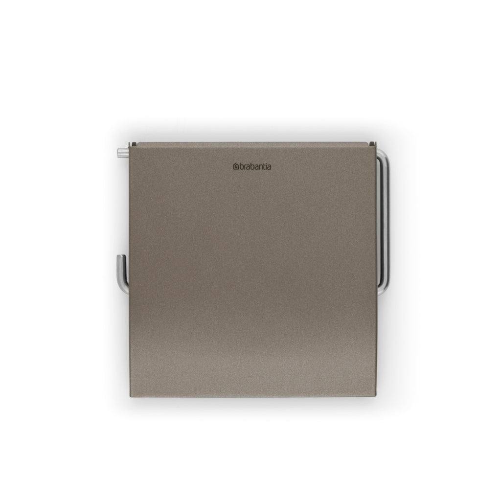 Brabantia Renew Toiletrolhouder Met Klep Platinum