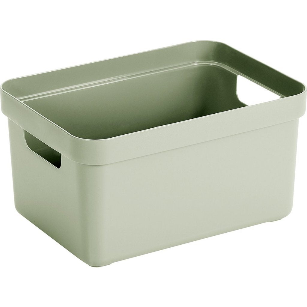 Sunware Sigma Home Opbergbox 5L 25.2X17.5X12.2 Cm Saliegroen