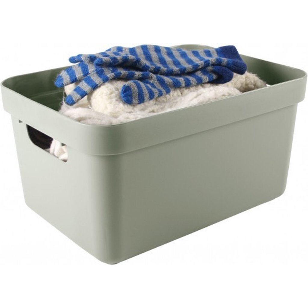 Sunware Sigma Home Opbergbox 13L 35X2.6X1.3 Cm Saliegroen