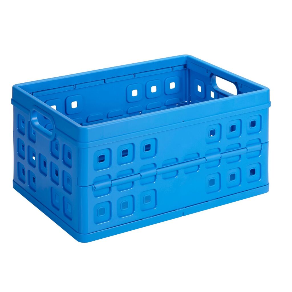 Sunware Square Vouwkrat 46L 54X38X26,5 Cm Blauw