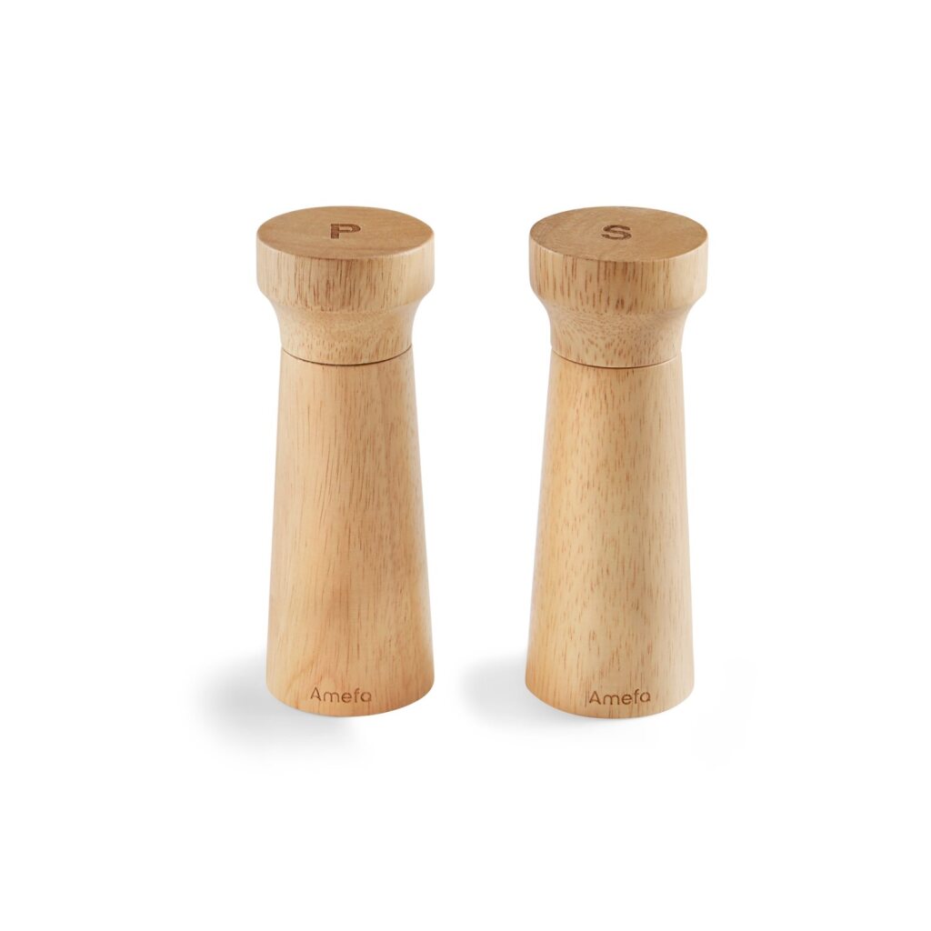 Amefa Houten Peper-Zout Molen Set 15 Cm 2 Stuks