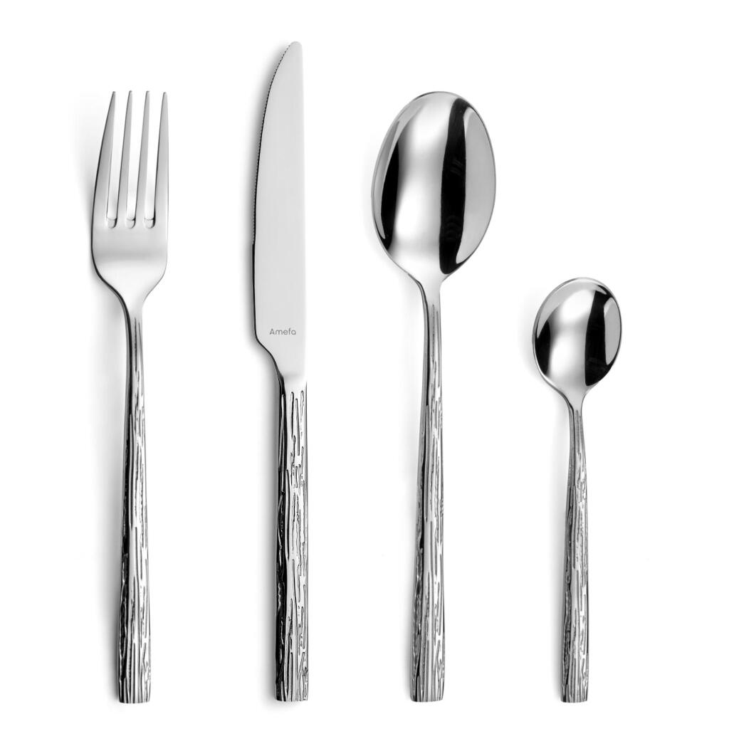 Amefa Calligraph Bestekset 24-Delig Rvs/Zilver