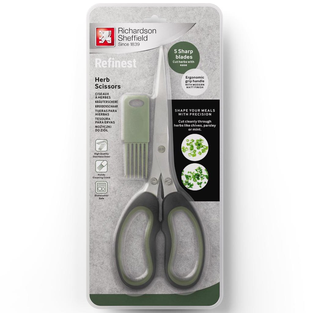 Richardson Sheffield Refinest Kruidenschaar Groen/Zwart