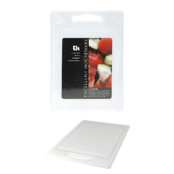 Excellent Houseware Snijplank 30X22Cm Wit