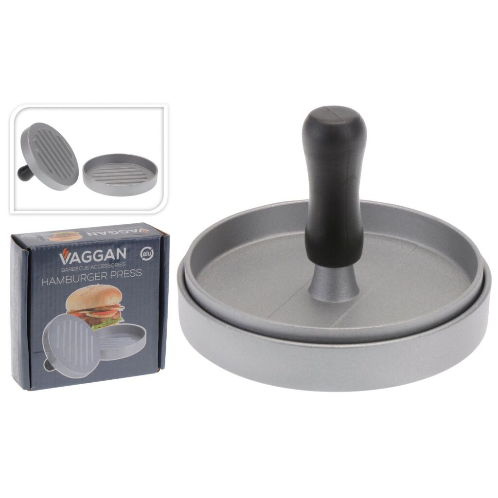 Basic Vaggan Aluminium Hamburgermaker 11,7X9 Cm