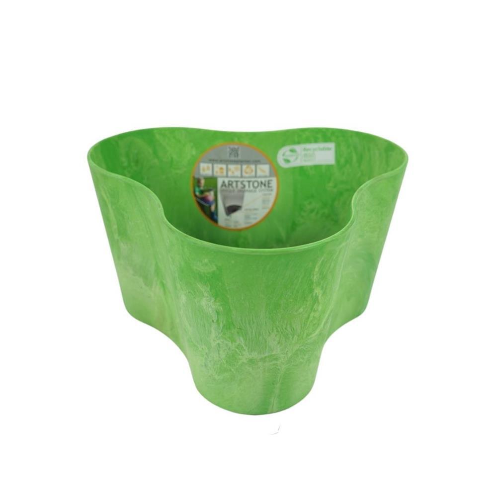Overige Merken Artstone Bloempot Claire 23X23X14 Cm Groen