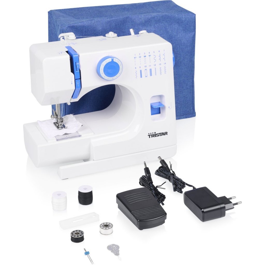 Tristar Sm?6003 Naaimachine Wit/Blauw