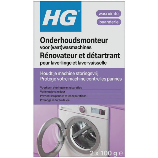 Hg Onderhoudsmonteur Voor (Vaat)Wasmachines 2X100 G