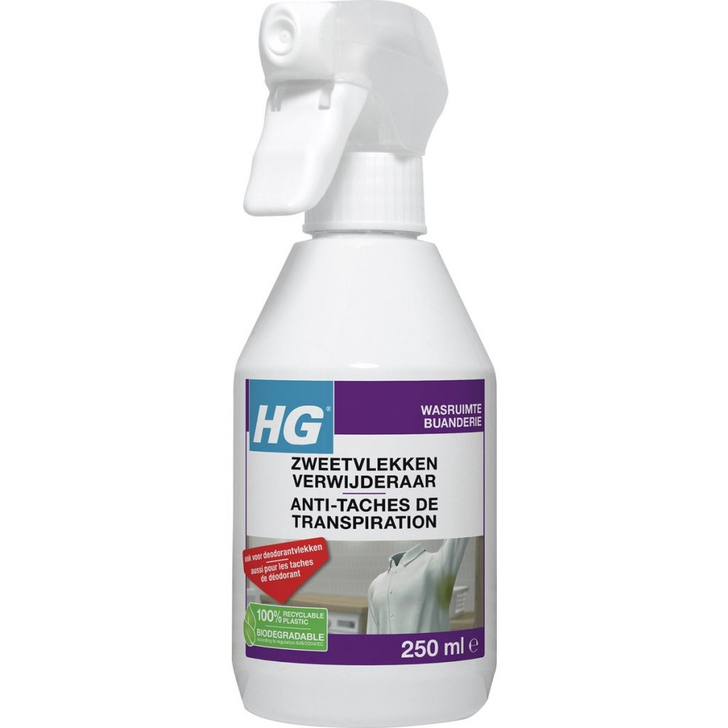 Hg Zweet-Deovlek Verwijderaar 250 Ml