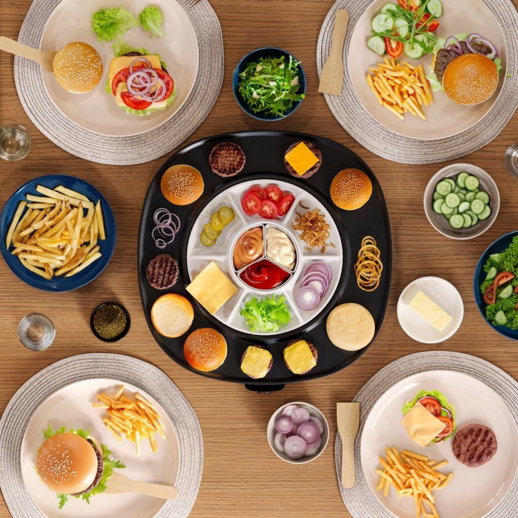 Princess Table Chef Pirouette Gourmetstel Zwart