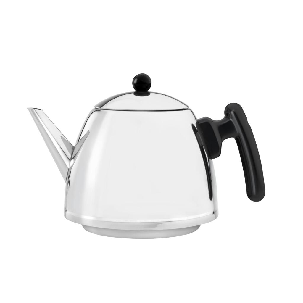 Bredemeijer Duet Classic Theepot 1.2L Rvs/Zwart