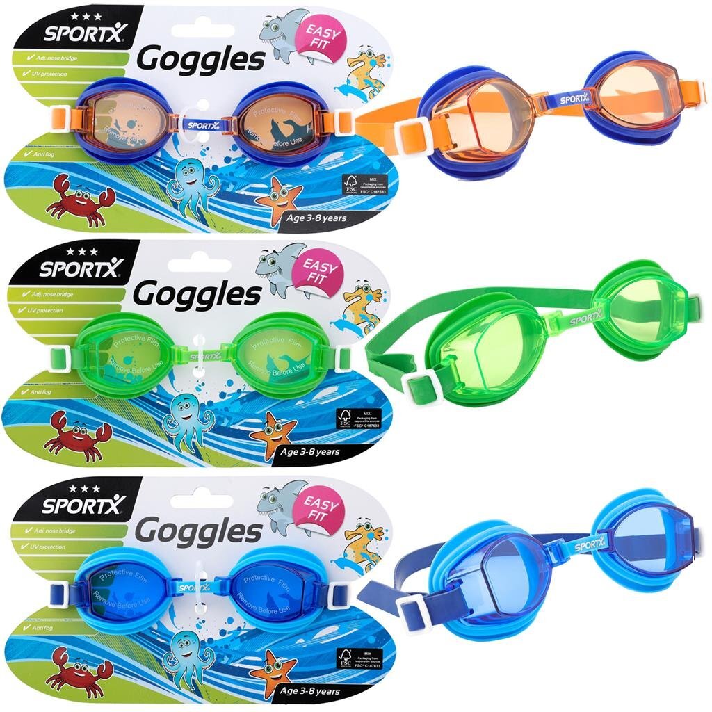 Sportx Kids Zwembril 3 Sterren Assorti