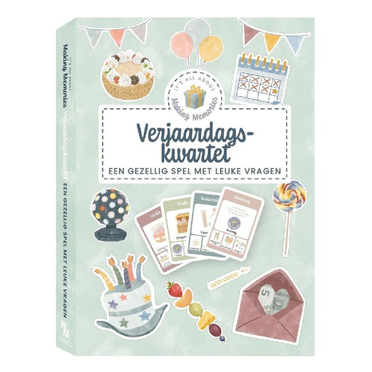 Overige Merken Making Memories Verjaardag Kwartet