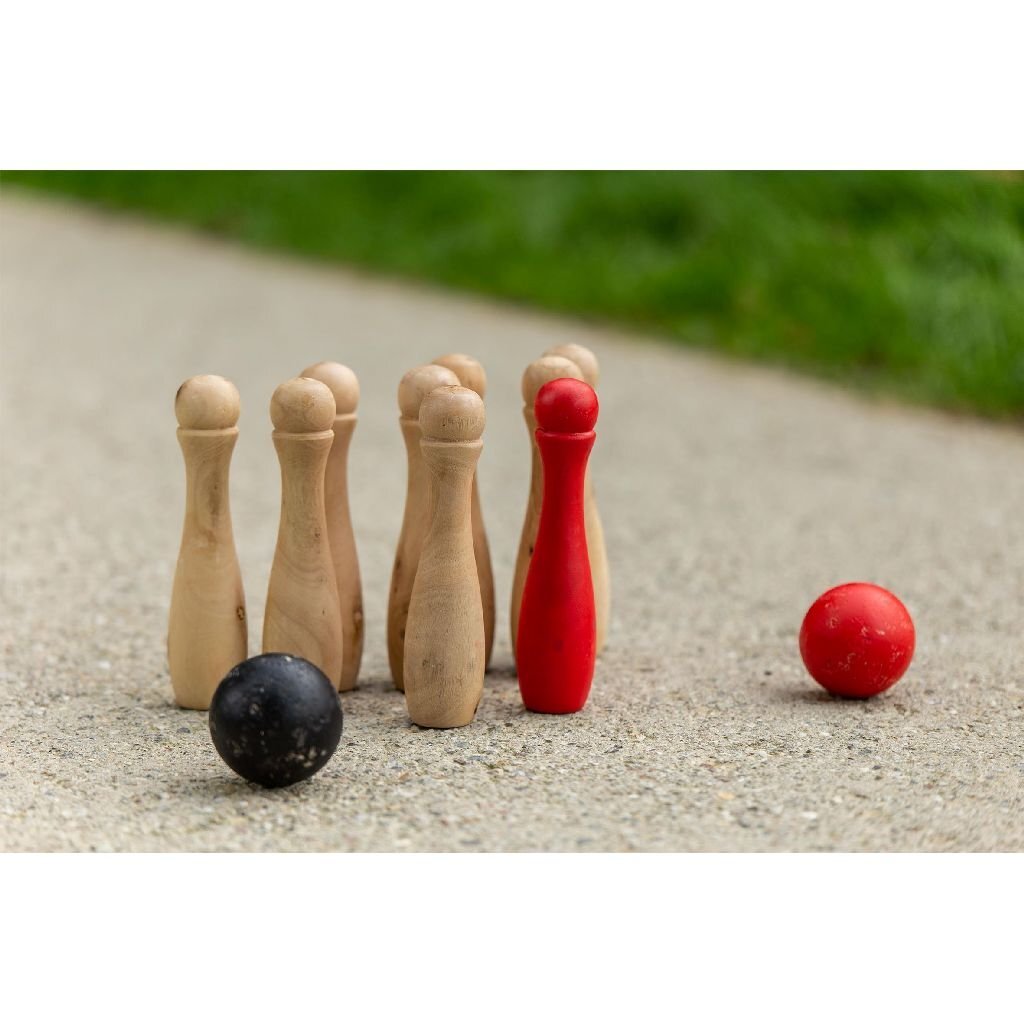 Outdoor Play Tuin Bowlen Hout