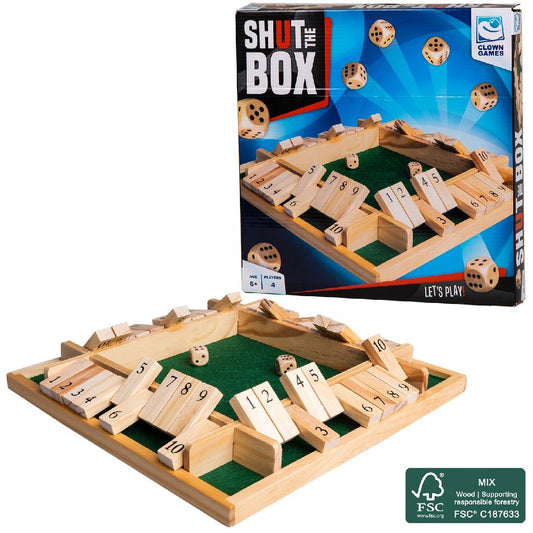 Clown Games Shut The Box Hout