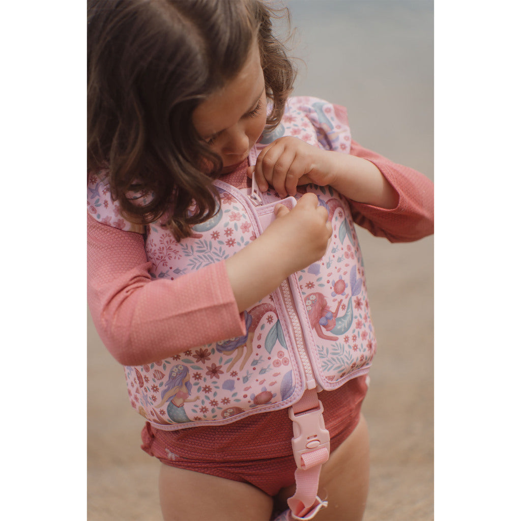 Little Dutch Dreamy Mermaid Zwemvest 2-3 Jaar Roze