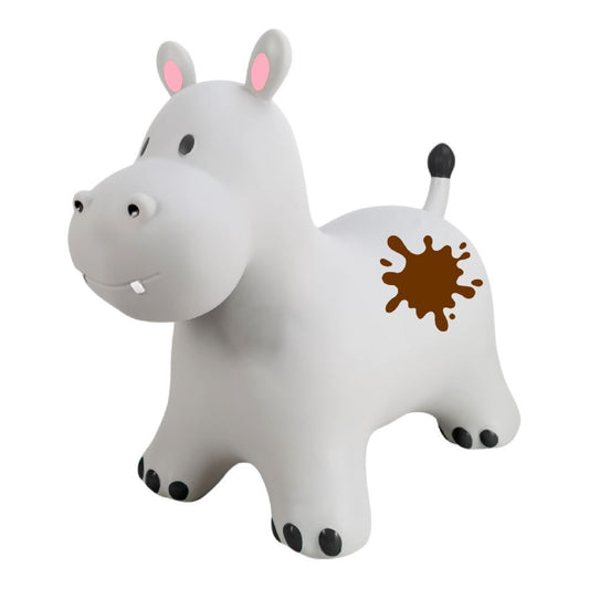 Overige Merken Skippy Buddy Nijlpaard 55X25X48 Cm Wit