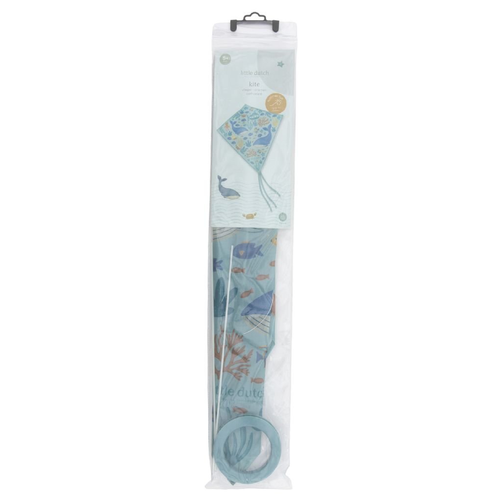 Little Dutch Ocean World Diamant Vlieger 65X65 Cm Blauw