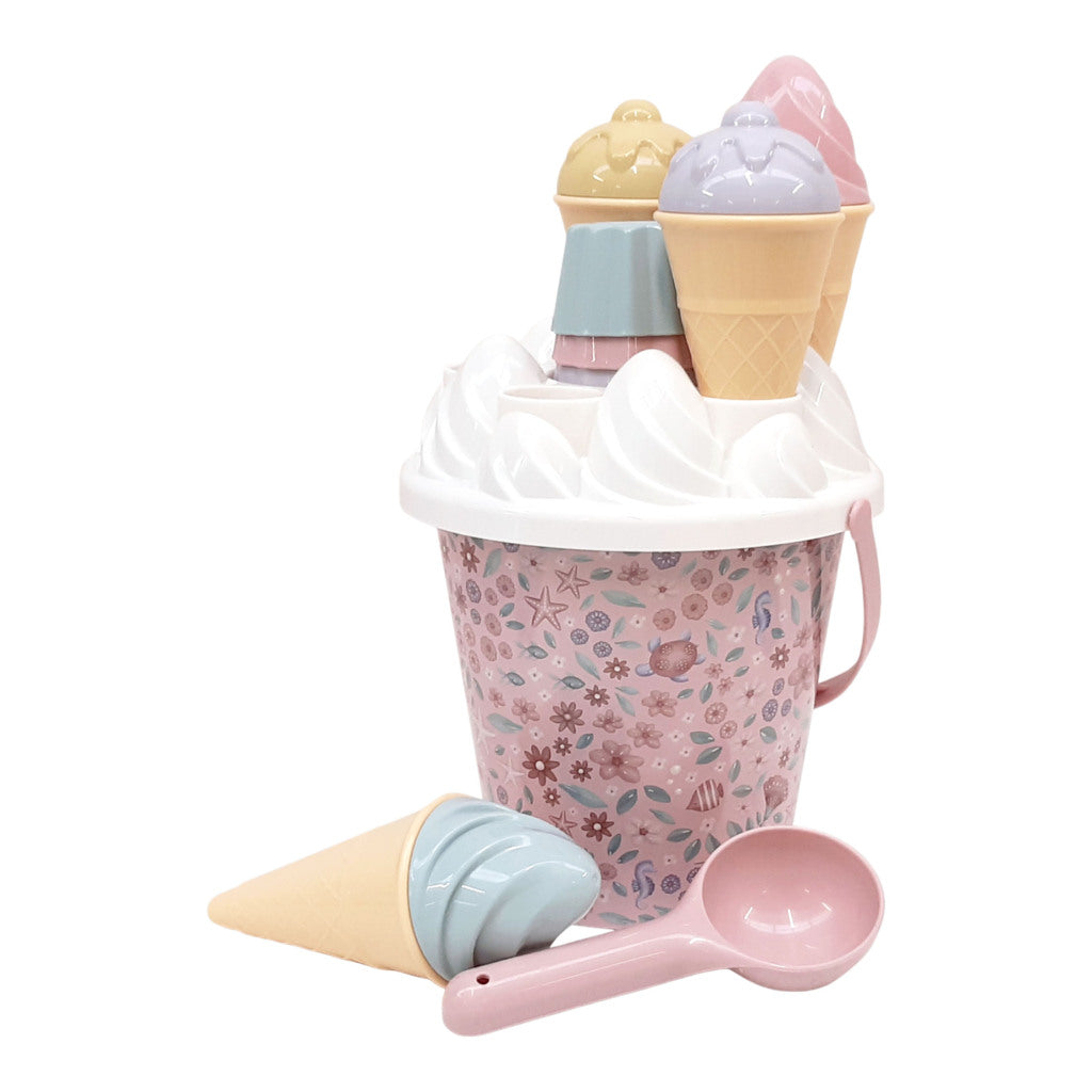 Little Dutch Dreamy Mermaid Ijsjes Emmerset 14-Delig Roze