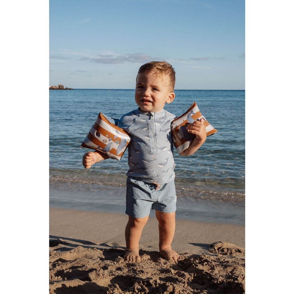 Little Dutch Ocean World Zwemmouwtjes 2-6 Jaar Oranje/Wit