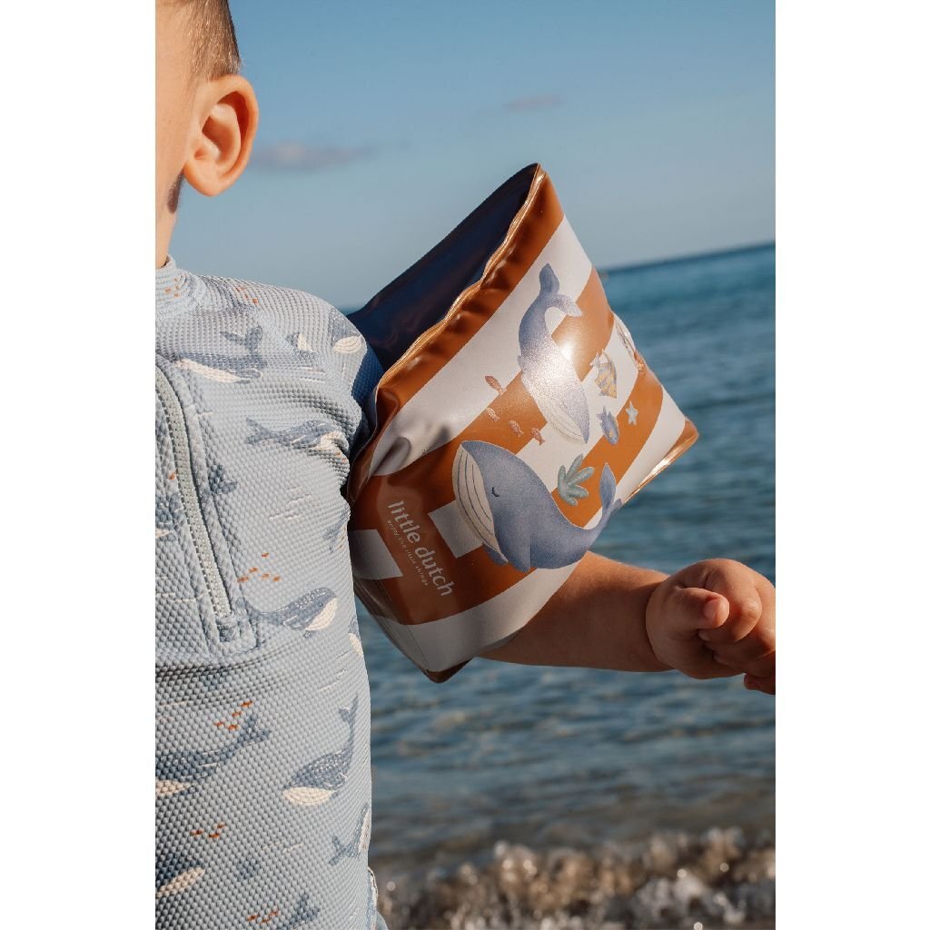 Little Dutch Ocean World Zwemmouwtjes 2-6 Jaar Oranje/Wit