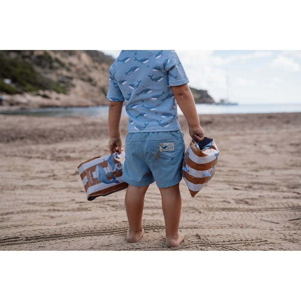 Little Dutch Ocean World Zwemmouwtjes 2-6 Jaar Oranje/Wit