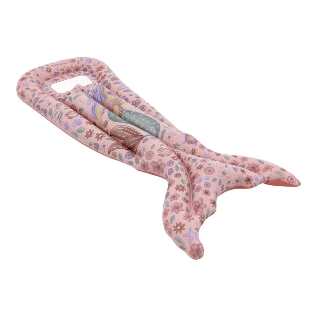 Little Dutch Dreamy Mermaid Staart Luchtbed 118 Cm Roze
