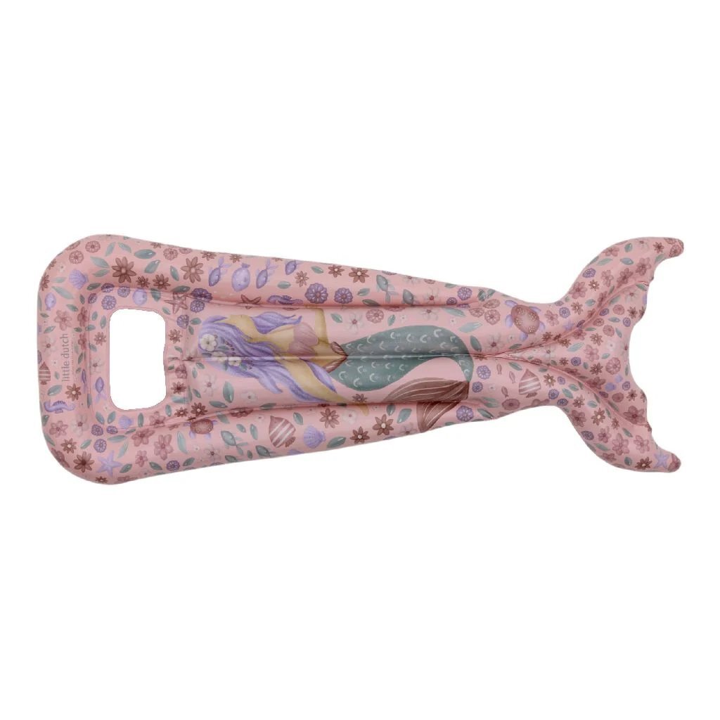 Little Dutch Dreamy Mermaid Staart Luchtbed 118 Cm Roze