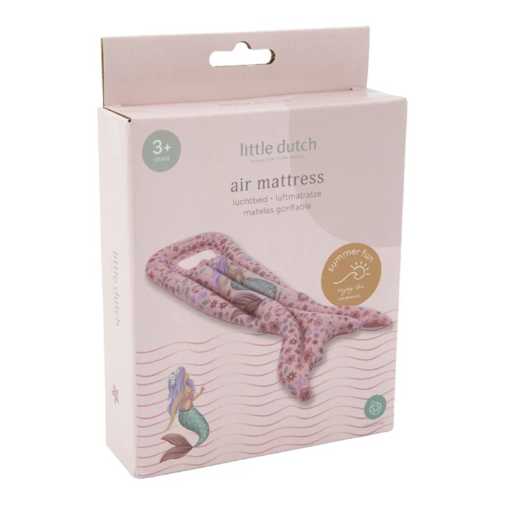 Little Dutch Dreamy Mermaid Staart Luchtbed 118 Cm Roze