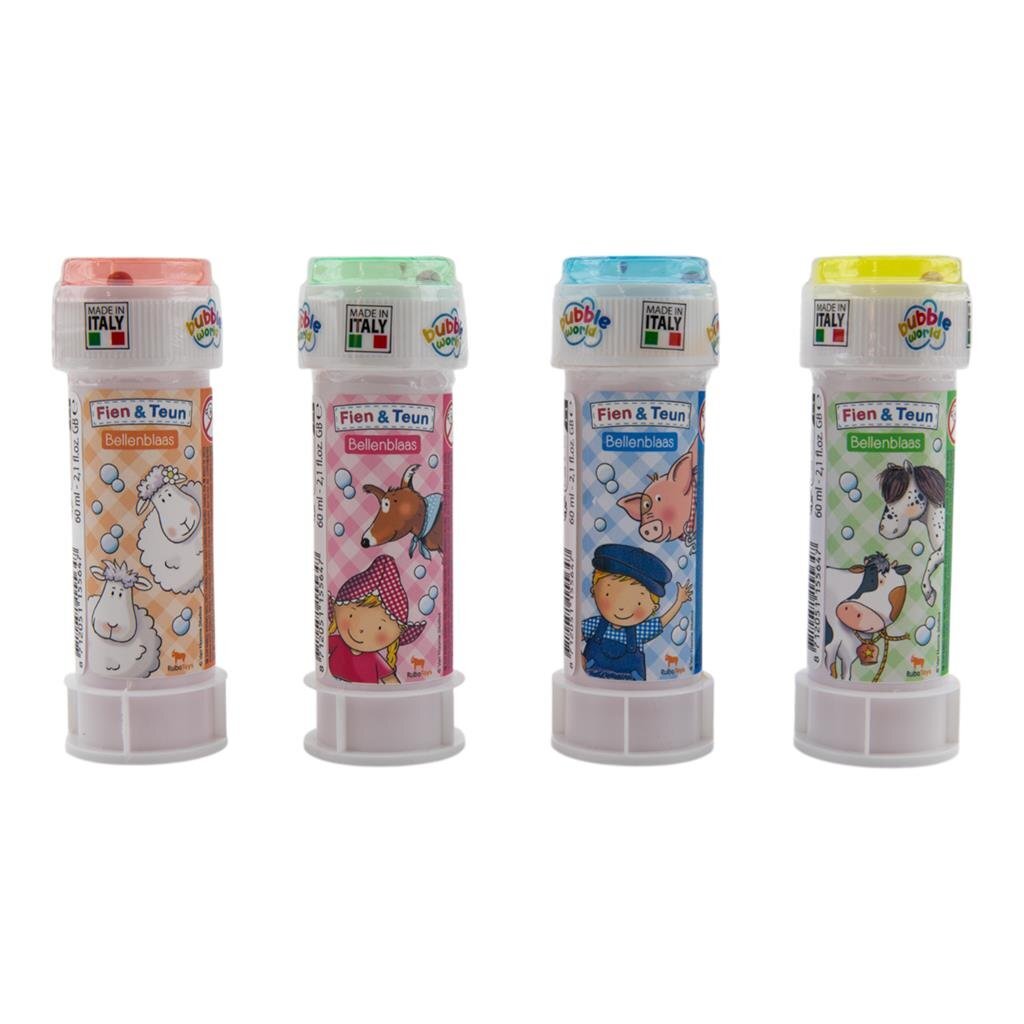 Fien & Teun Fien &Amp; Teun Bellenblaas 60 Ml Assorti