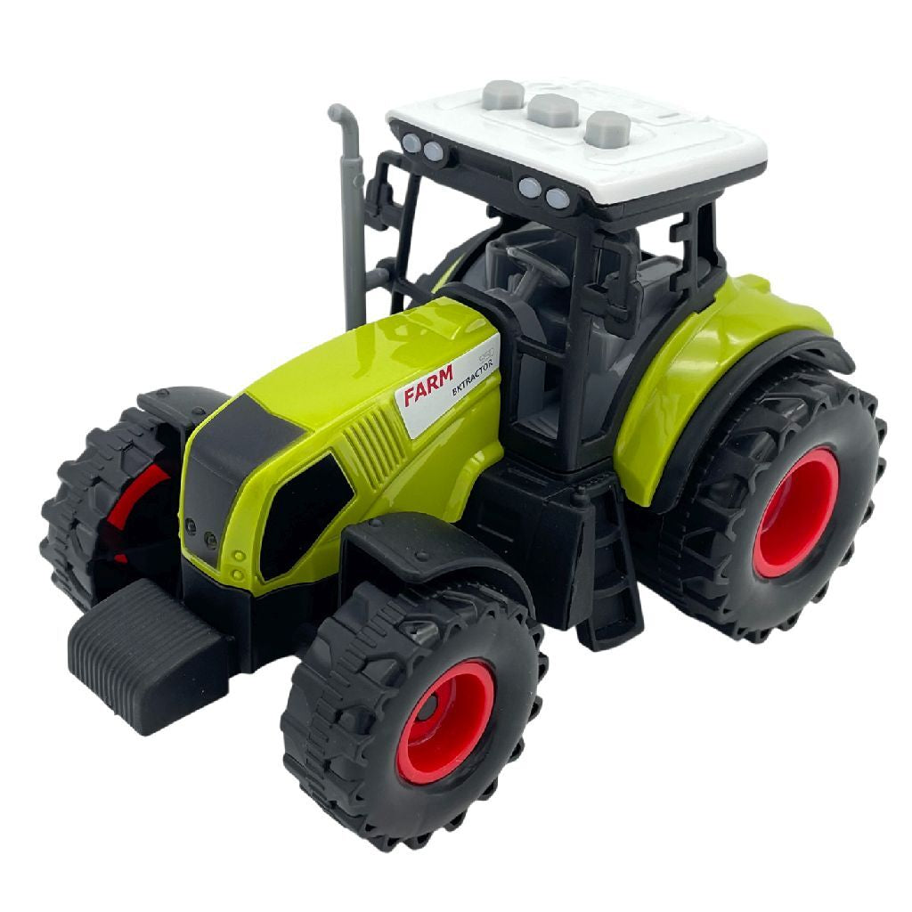 Dutch Farm Tractor + Licht En Geluid 1:36 Groen