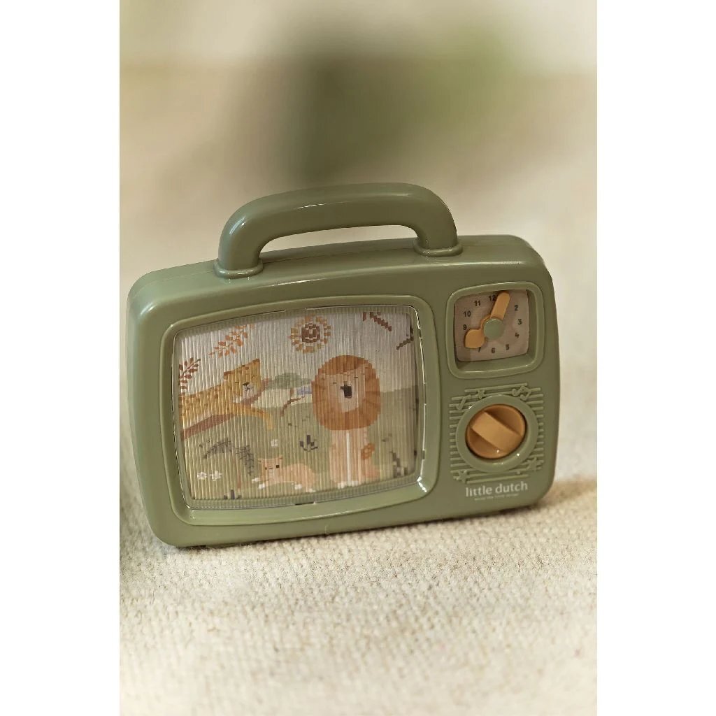 Little Dutch Safari Tv + Geluid Saliegroen