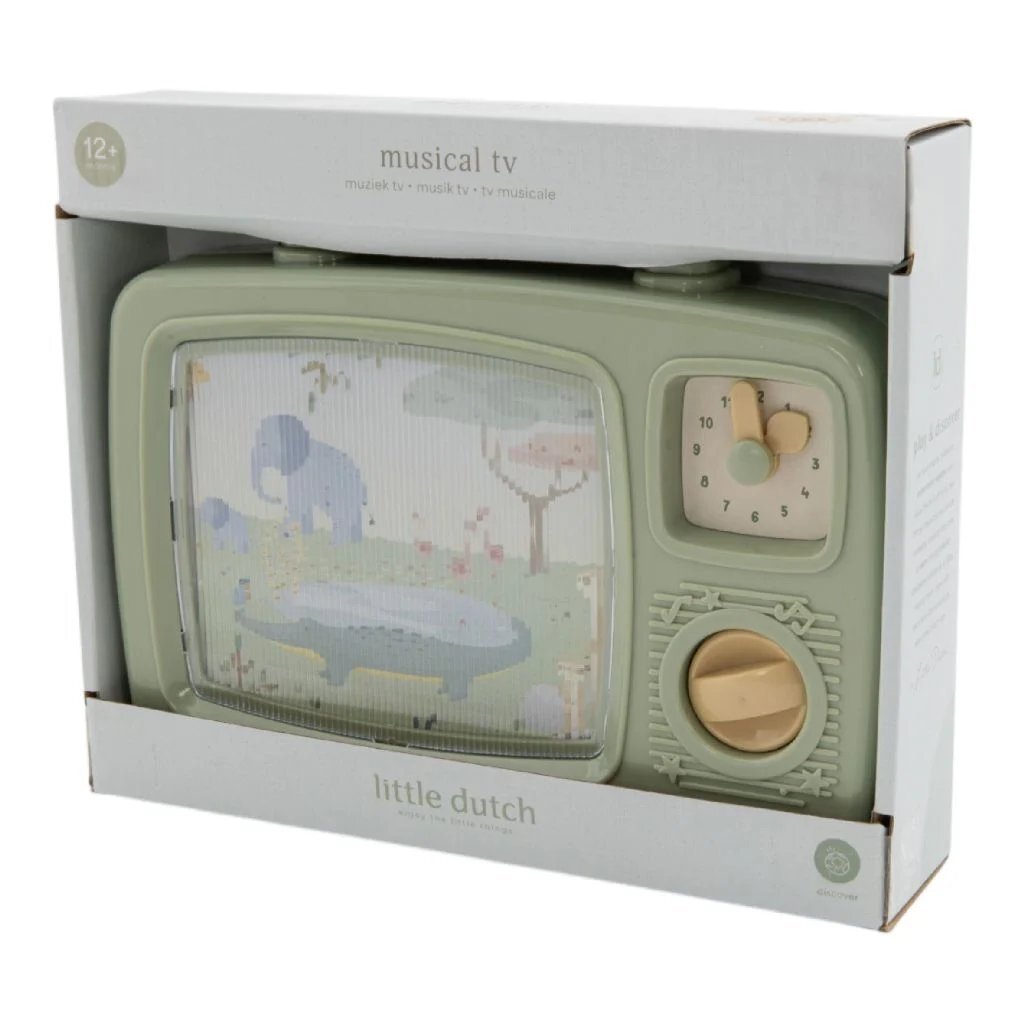 Little Dutch Safari Tv + Geluid Saliegroen