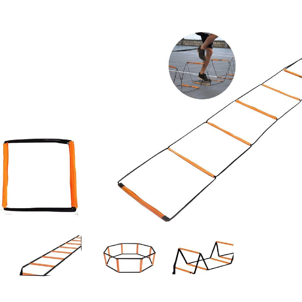 Sportx Trainingsladder 420 Cm Oranje/Zwart