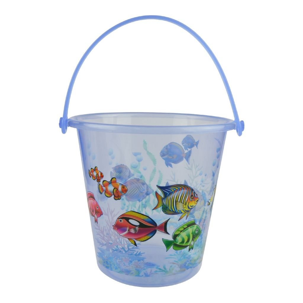 Summertime Emmer Zeedieren 19 Cm Blauw/Transparant