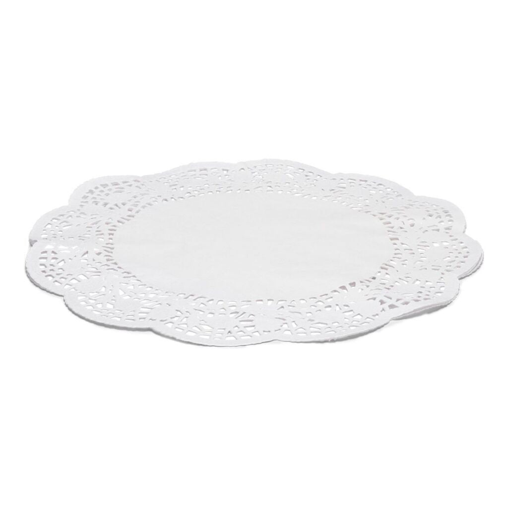 Patisse Papieren Taartranden 36 Cm 6 Stuks Wit