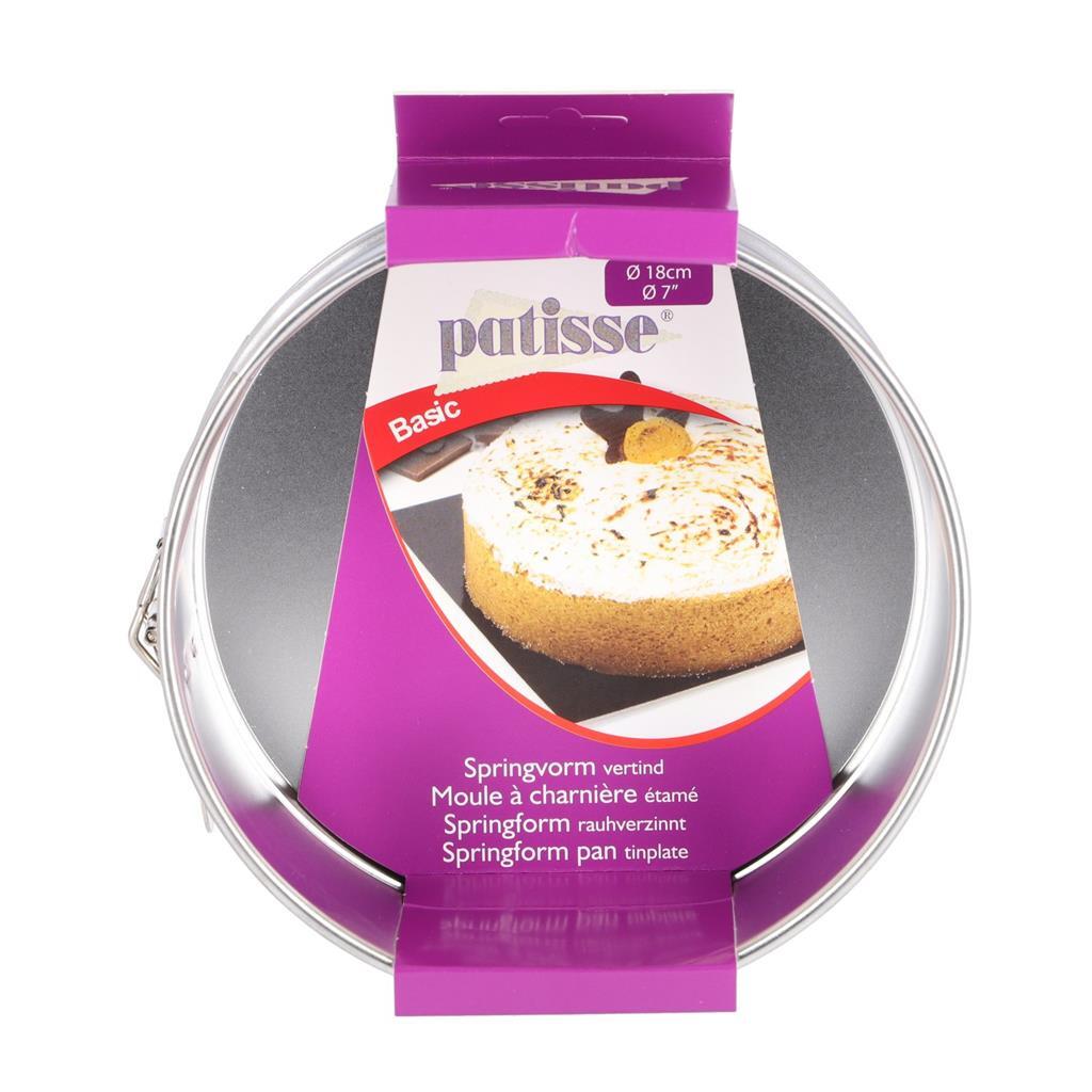 Patisse Springvorm 18 Cm Zilver