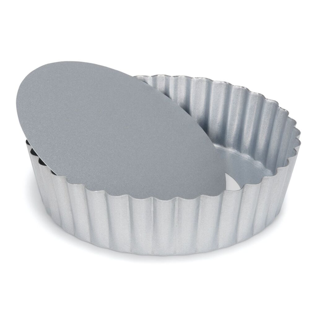Patisse Quichevorm Met Losse Bodem 15 Cm Zilver