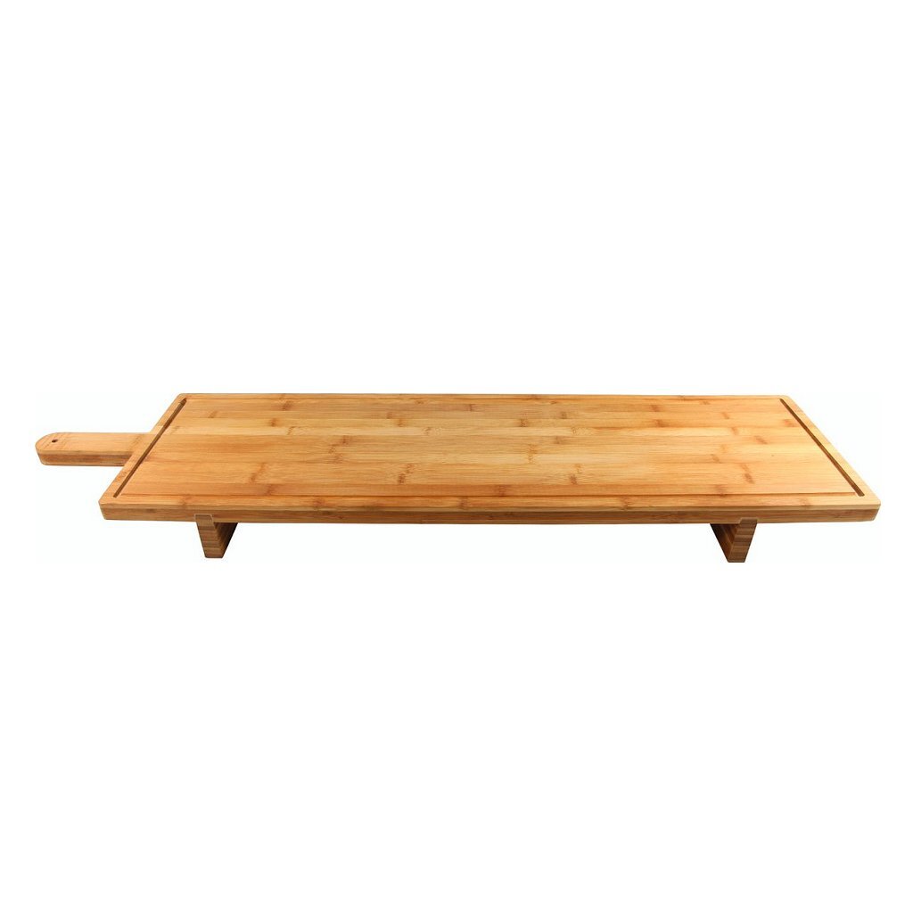 Overige Merken Bamboe Xxl Serveerplank 100X26X5.5 Cm