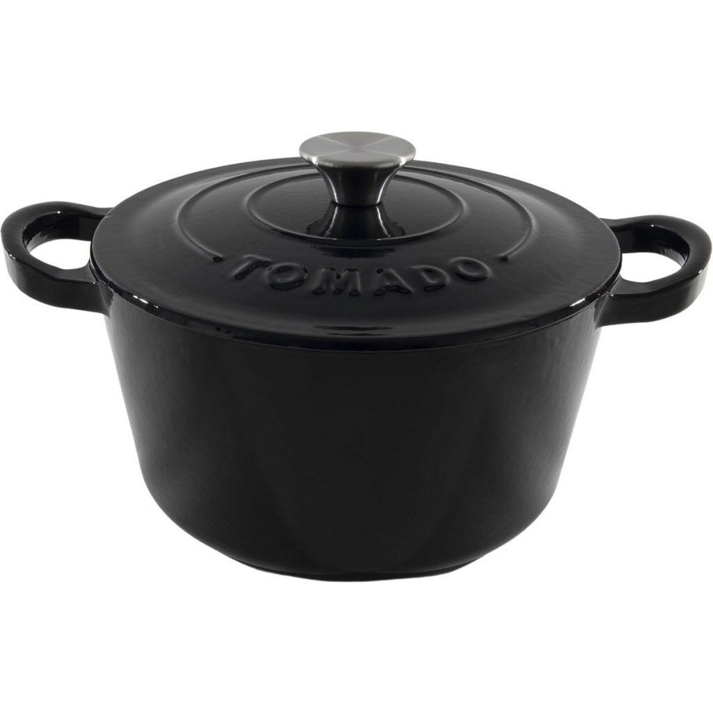 Tomado Gietijzeren Braadpan 24 Cm Zwart