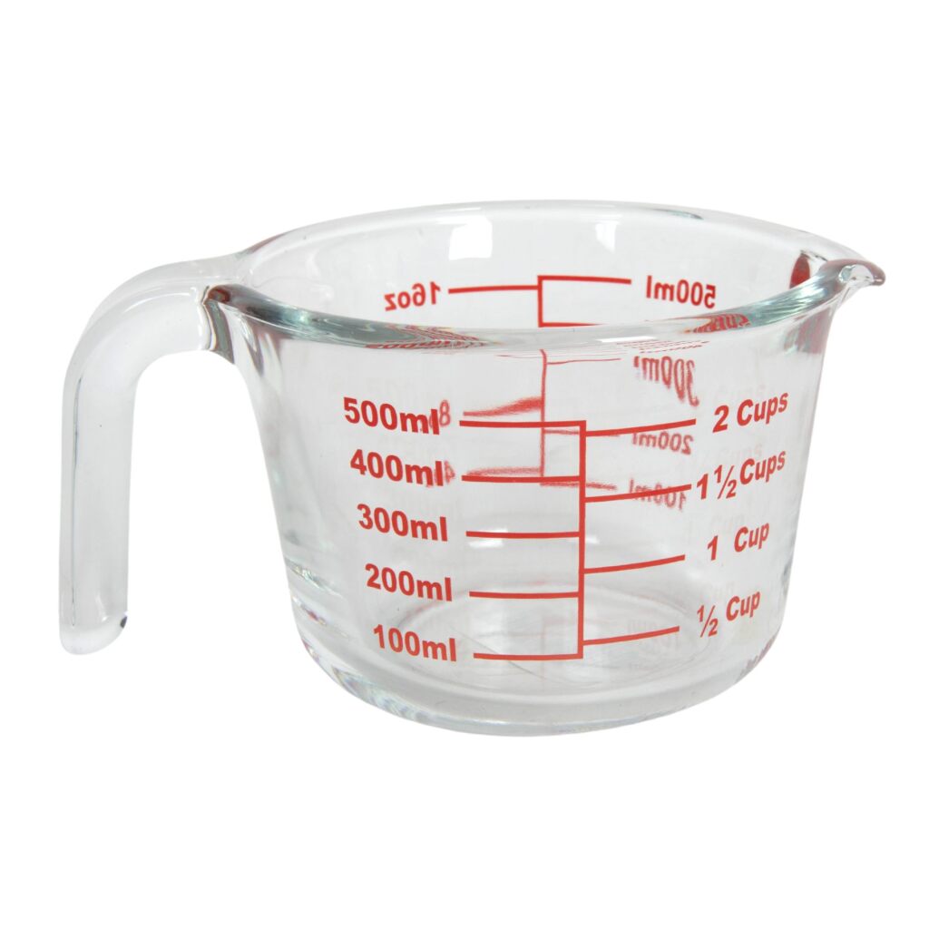 Overige Merken Maatbeker Glas 500 Ml