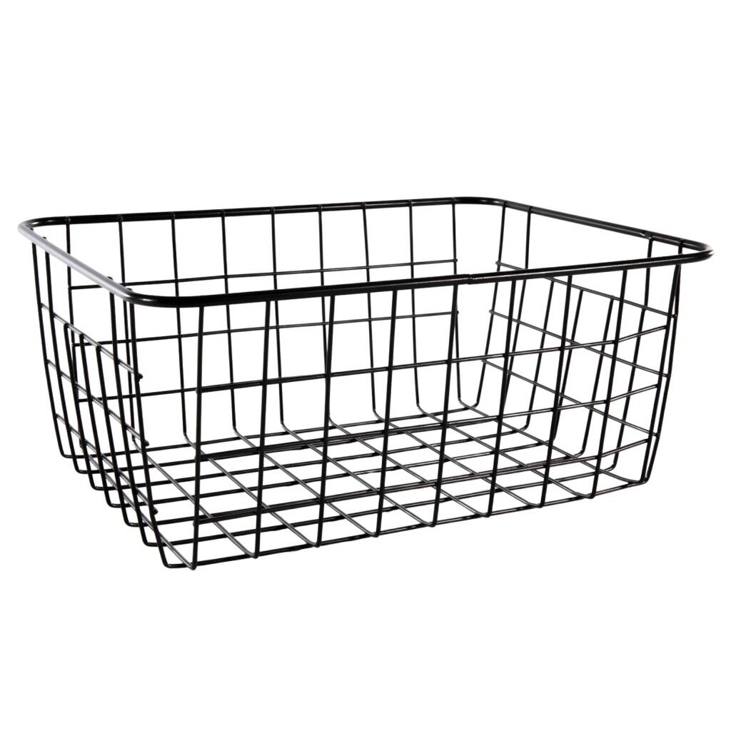 Overige Merken Draadmand 28X22X12.5 Cm Mat/Zwart