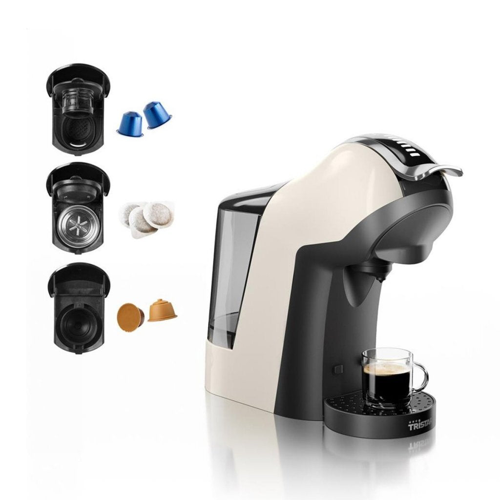Tristar Cm-2301 Koffiecupmachine Cr&Egrave;Me/Zwart