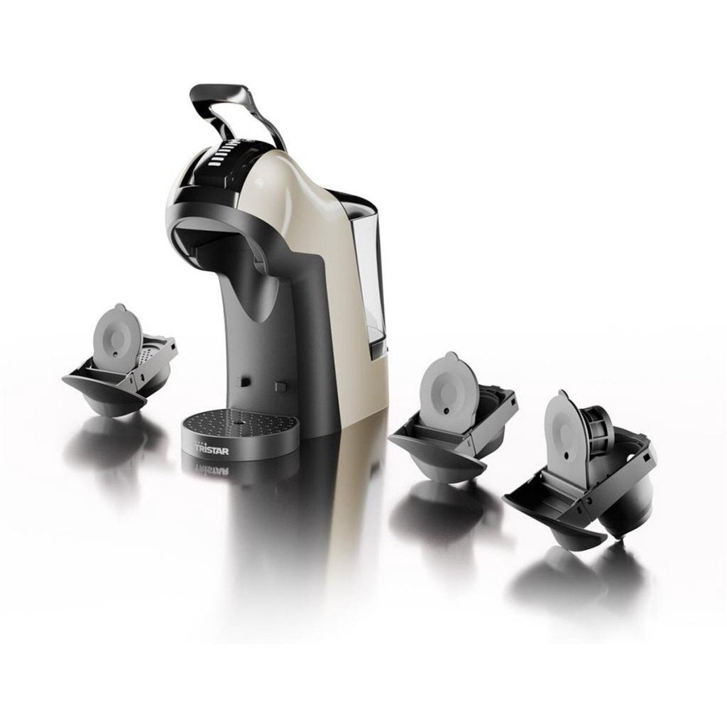 Tristar Cm-2301 Koffiecupmachine Cr&Egrave;Me/Zwart