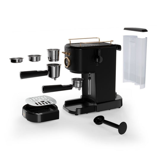 Princess E249417 Espresso Machine Zwart/Goud